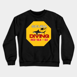Red Sea - Egypt - Scuba Diving Crewneck Sweatshirt